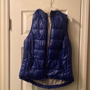Blue Puffer Vest